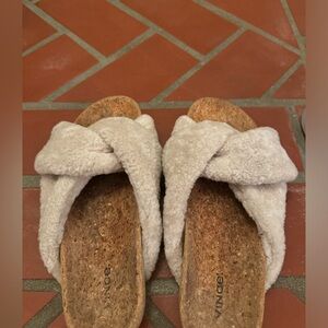 Vince Goran Shearling Slides